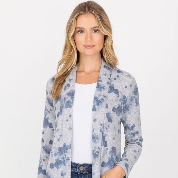 Soft Surroundings Blue Blue Pocketed Cardigan Size XS - Picture 1 of 7